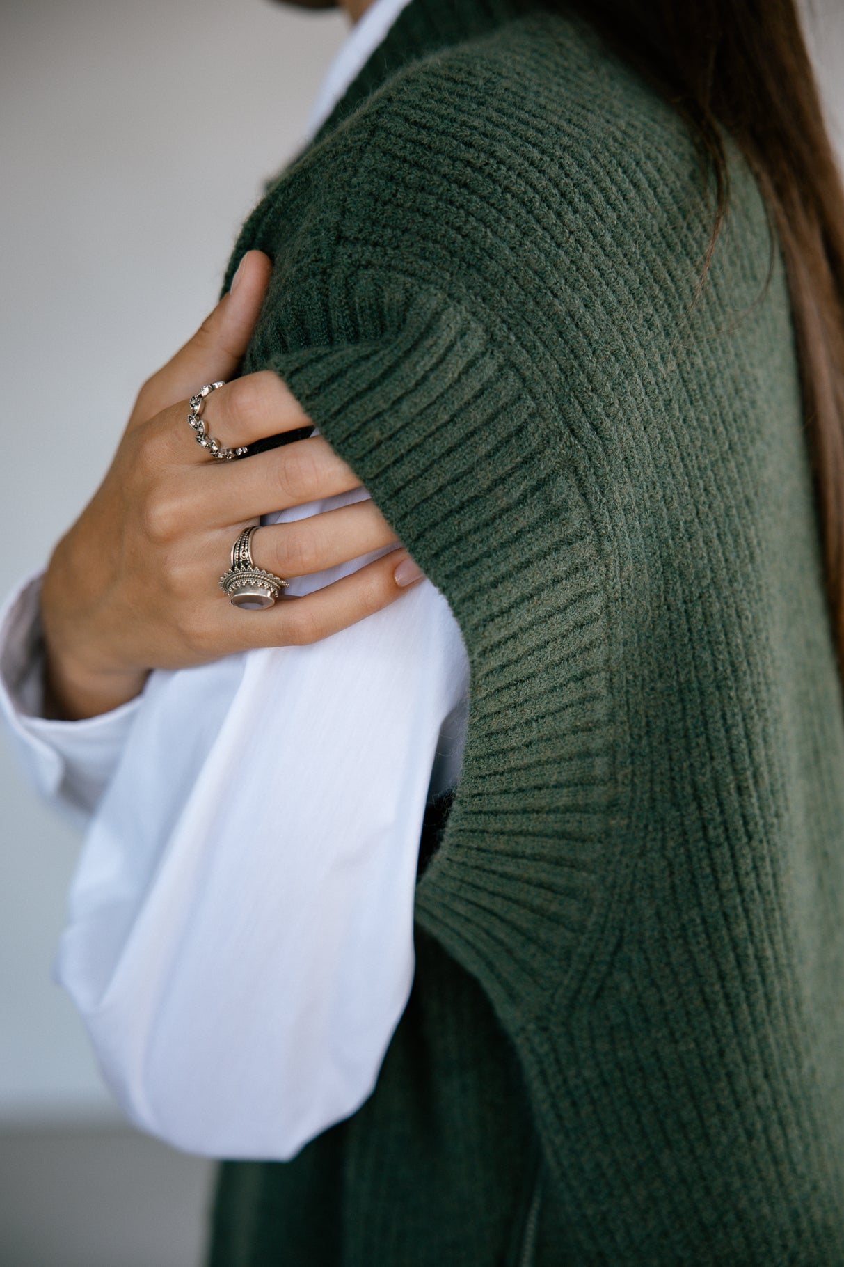 Pull sans manche zippé Femme Phancy pineneedle | Freeman T. Porter