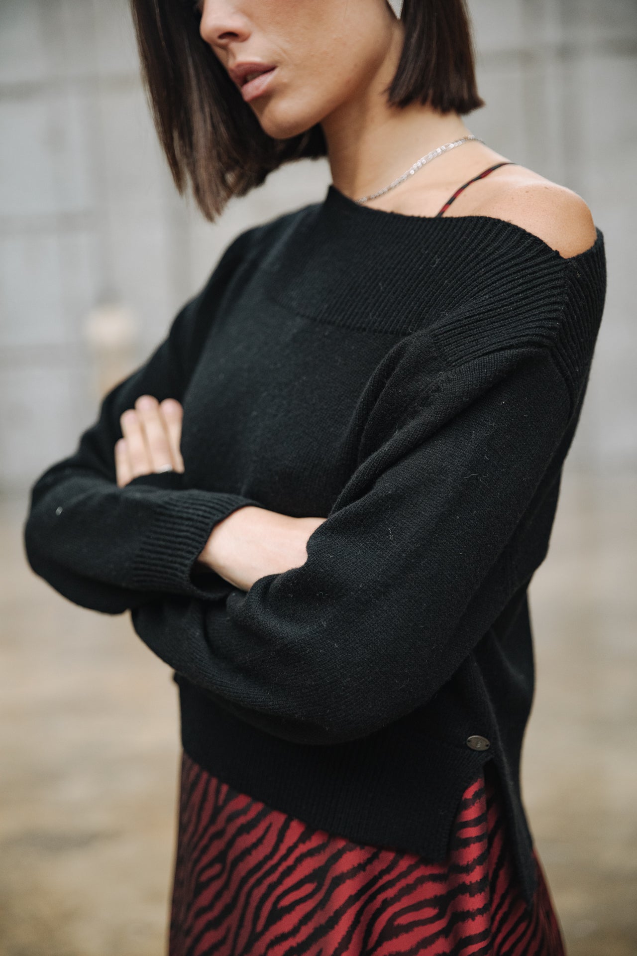 Pull manches longues Woman Plana black | Freeman T. Porter