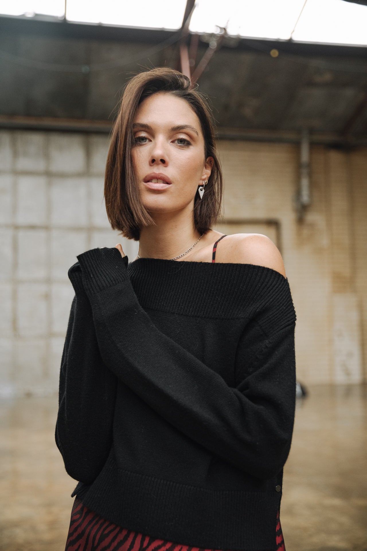 Pull manches longues Woman Plana black | Freeman T. Porter