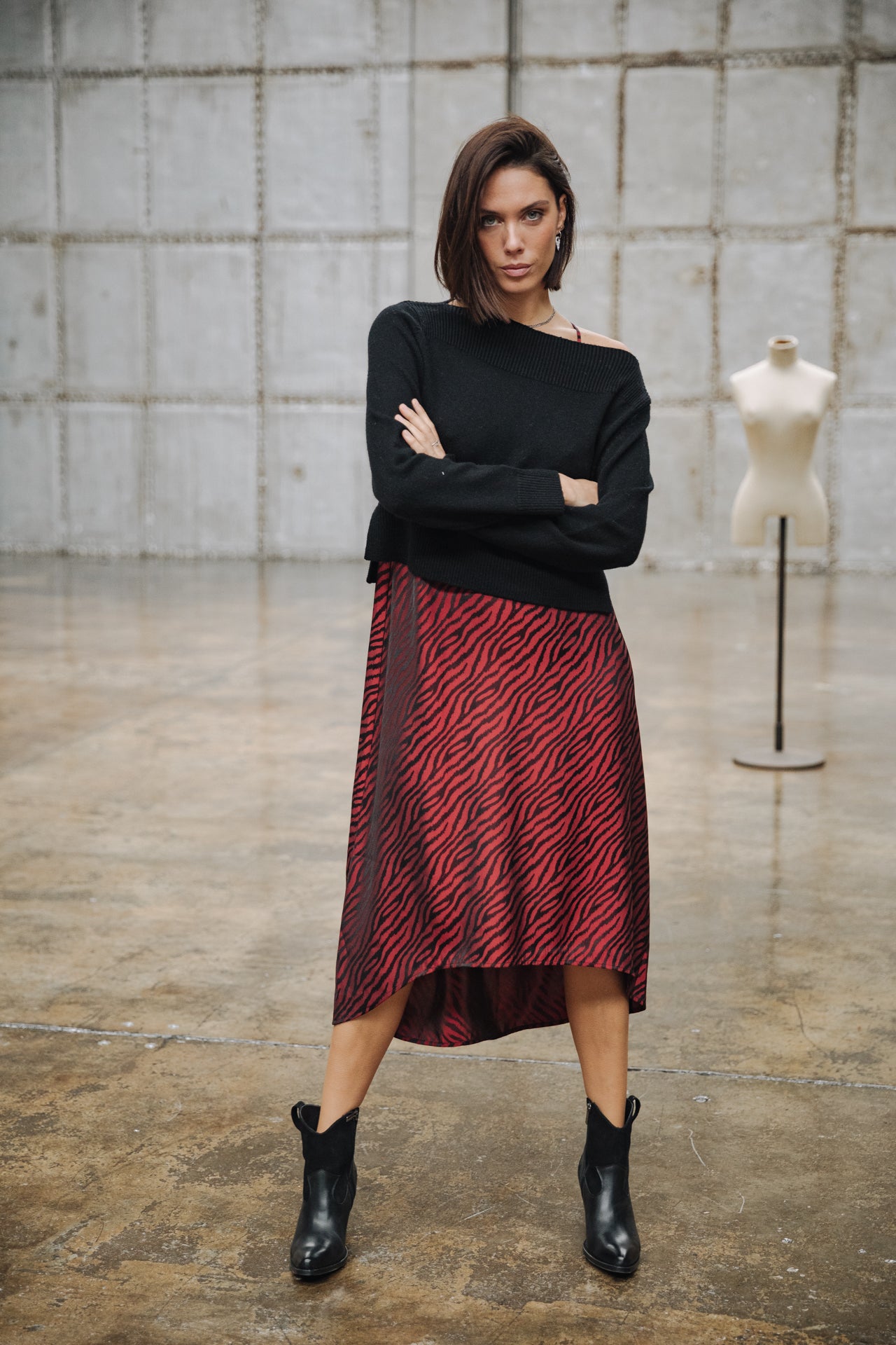 Pull manches longues Woman Plana black | Freeman T. Porter
