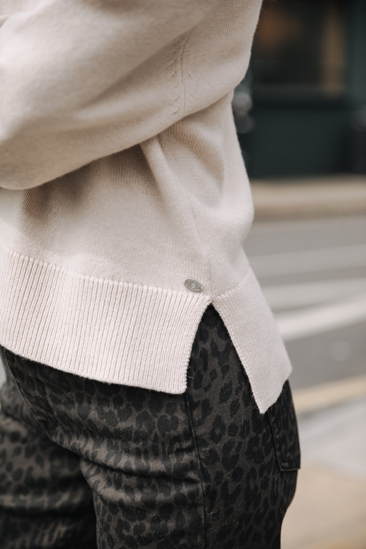 Pull manches longues Woman Plana light beige | Freeman T. Porter