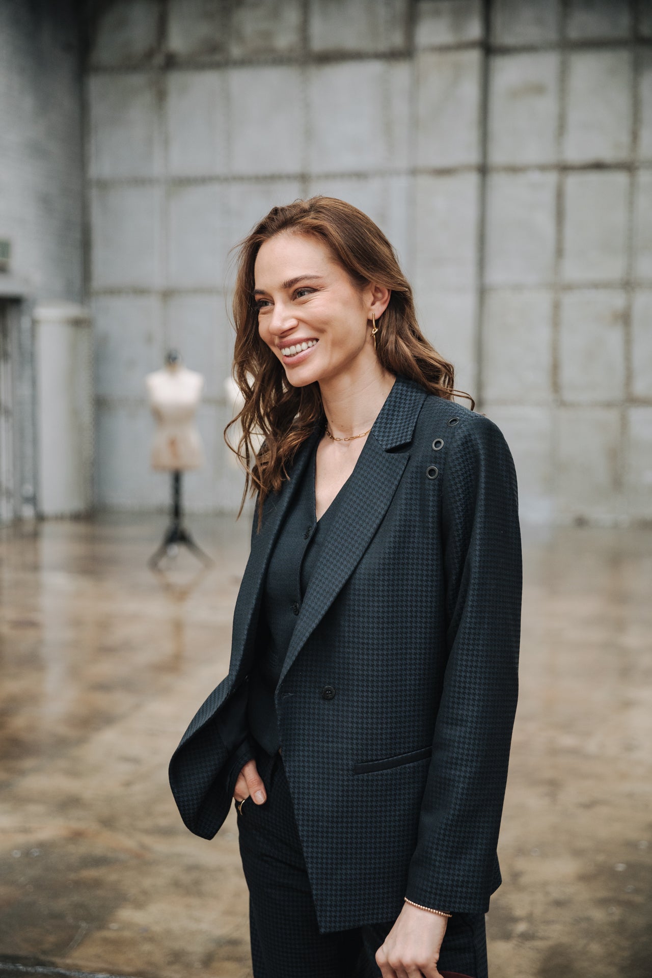 Blazer large Femme Bernie Lawlands peacoat | Freeman T. Porter
