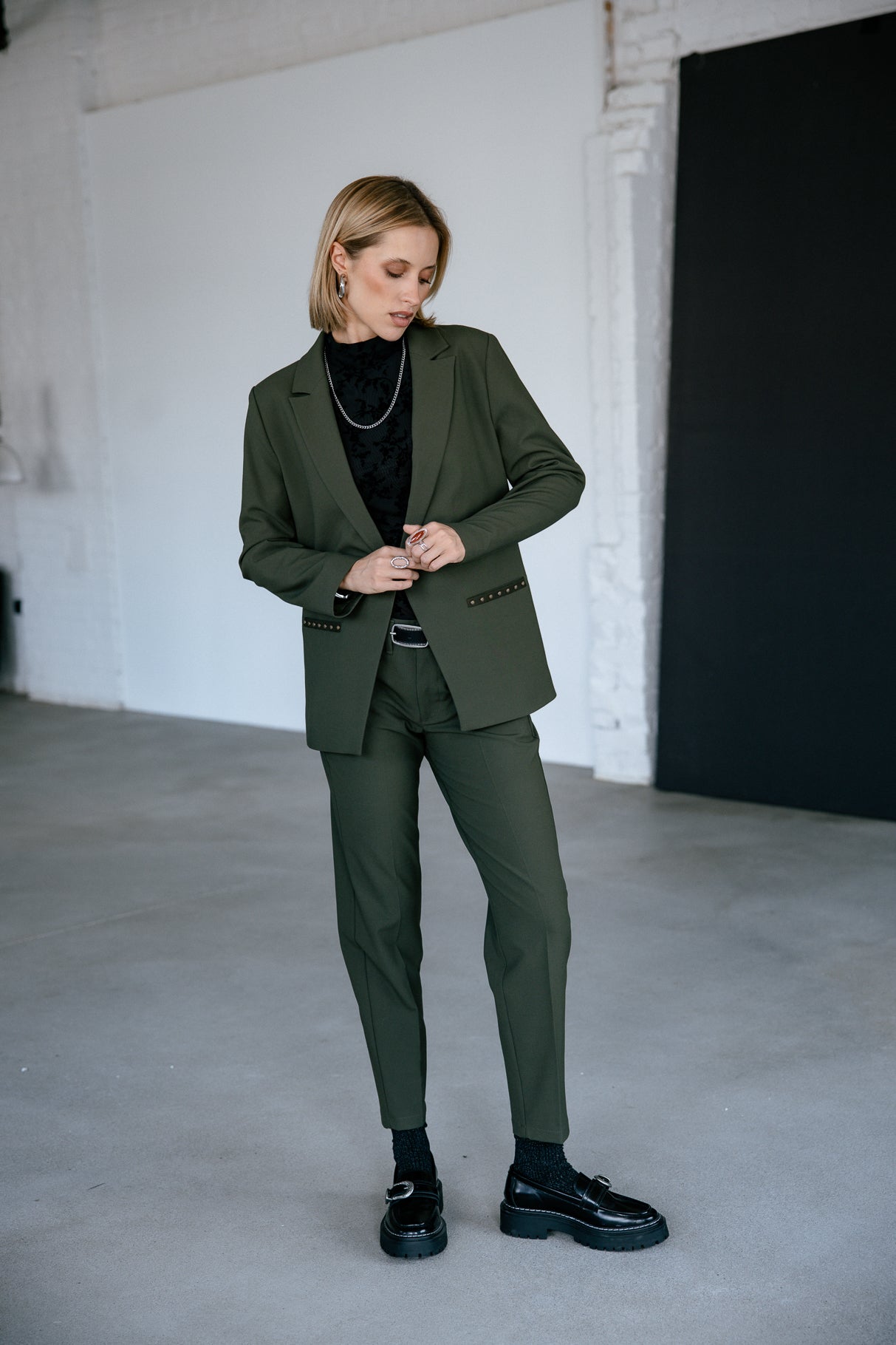 Blazers Femme Bernie Polyneo tea leaf | Freeman T. Porter