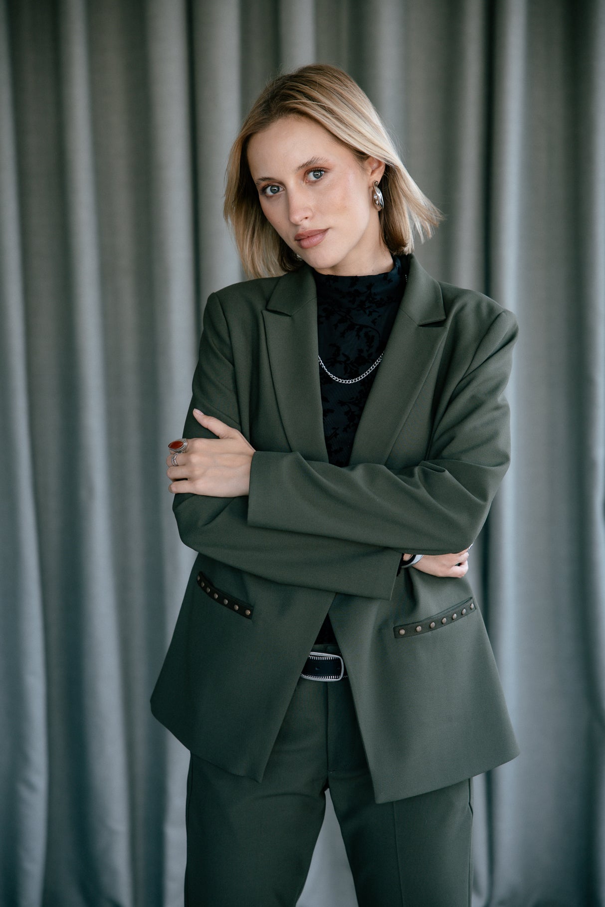 Blazers Femme Bernie Polyneo tea leaf | Freeman T. Porter