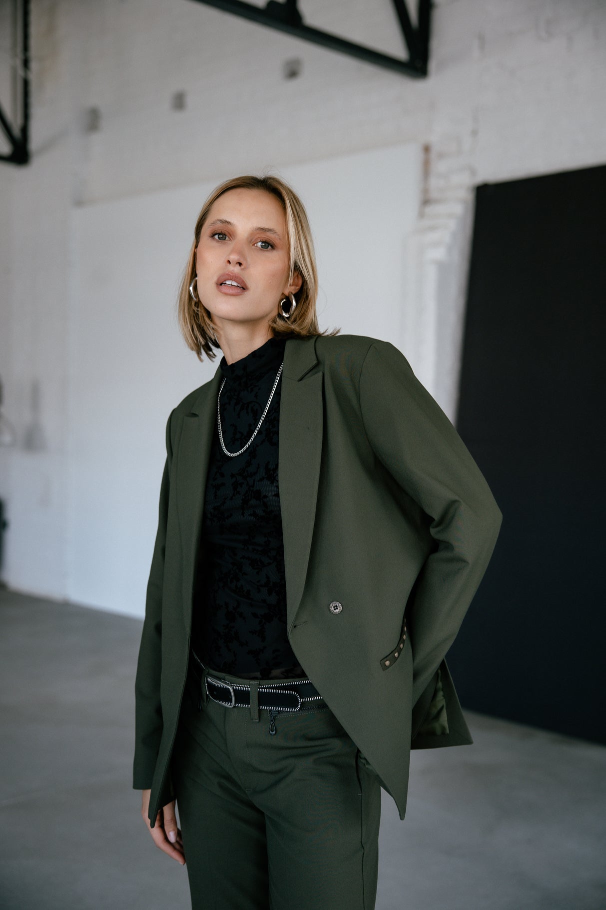 Blazers Femme Bernie Polyneo tea leaf | Freeman T. Porter