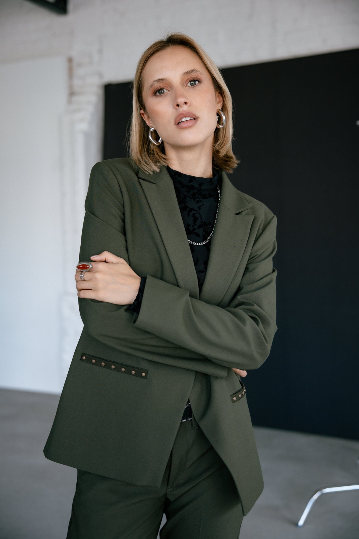 Blazers Femme Bernie Polyneo tea leaf | Freeman T. Porter