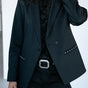 Blazer recto Mujer Bernie Polyneo black | Freeman T. Porter