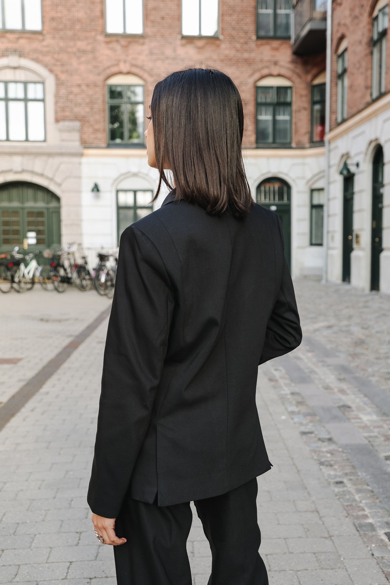 Blazer droit Femme Bernie Polyneo black | Freeman T. Porter