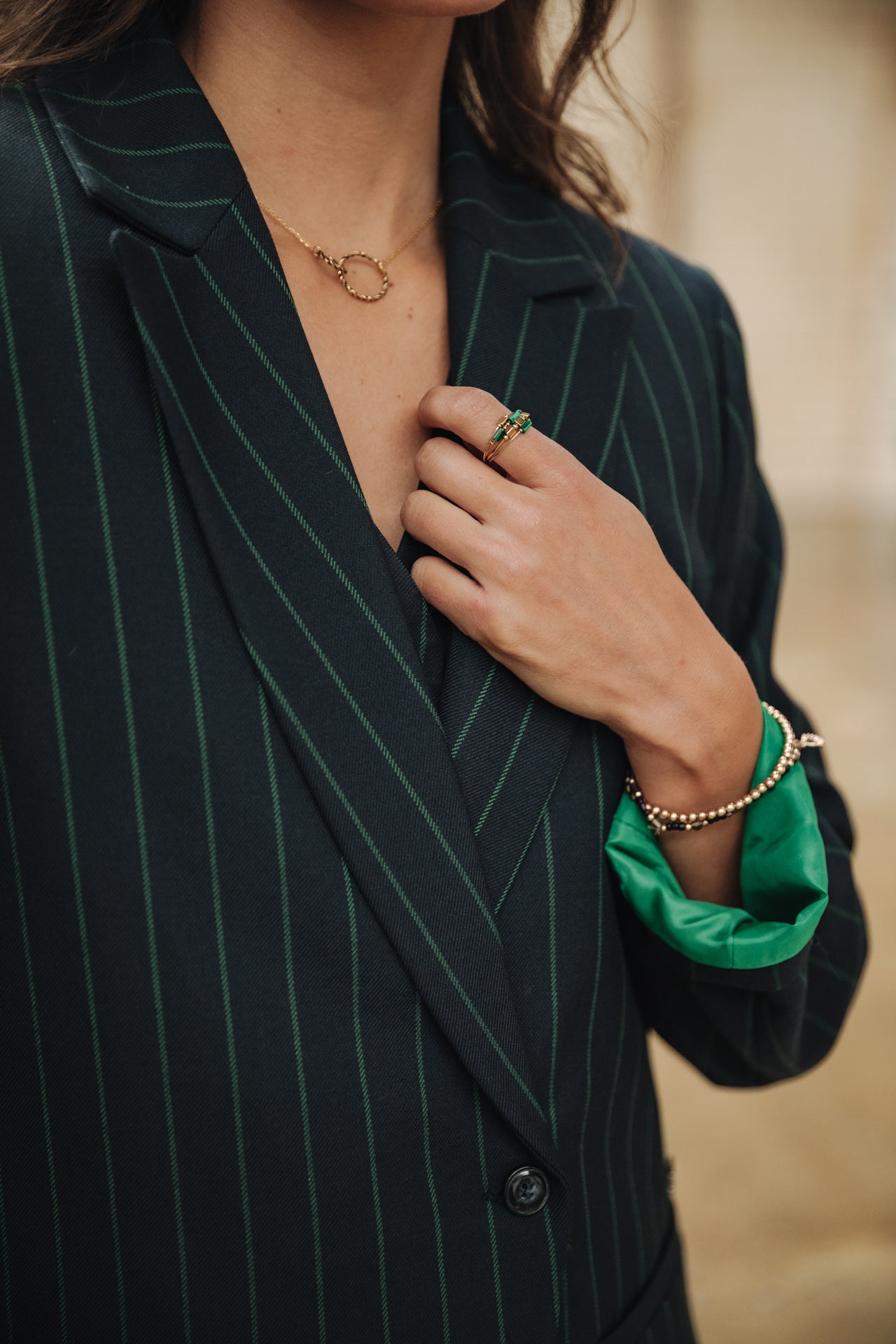 Blazer large Femme Bernie Society dark navy | Freeman T. Porter