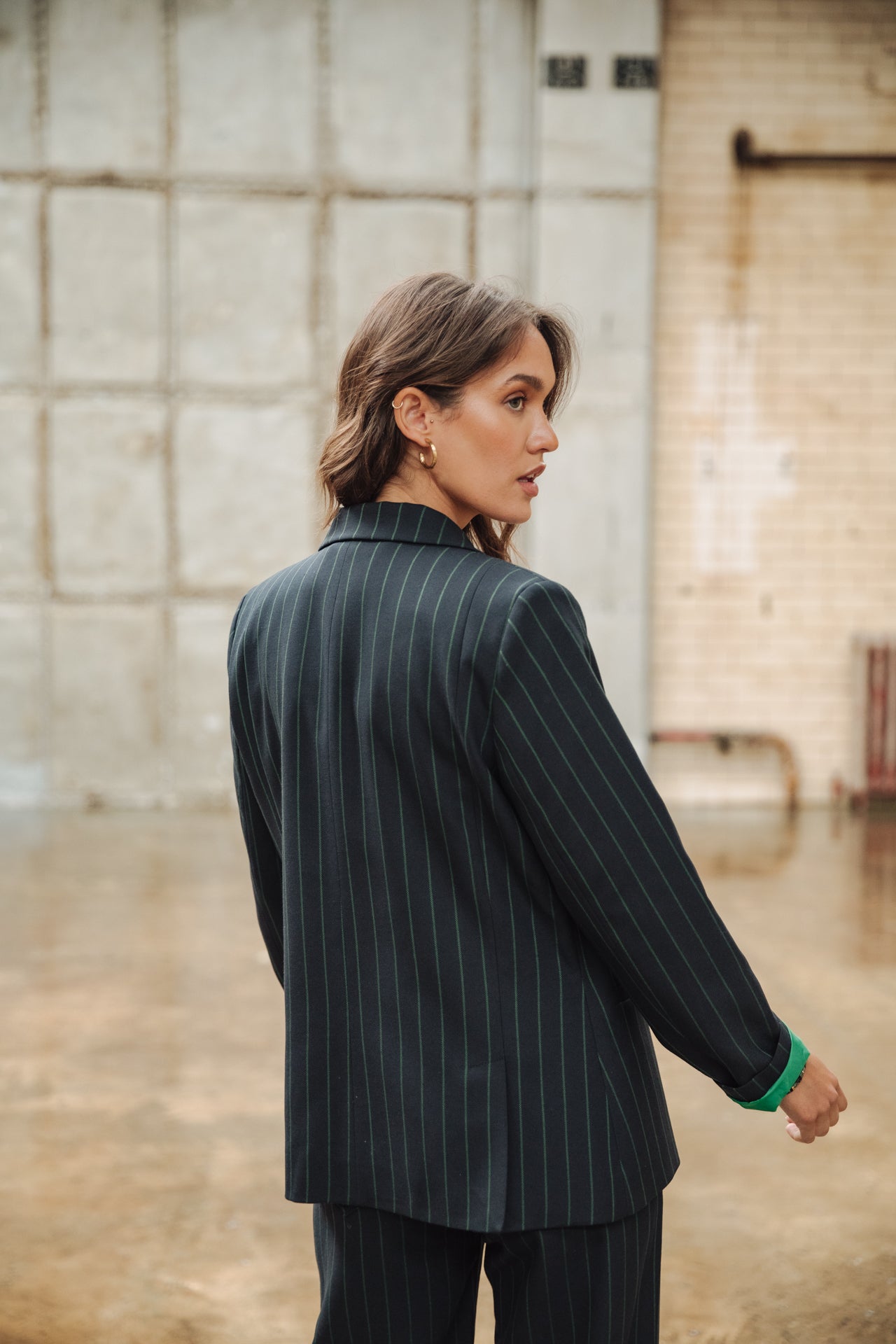 Blazer large Femme Bernie Society dark navy | Freeman T. Porter
