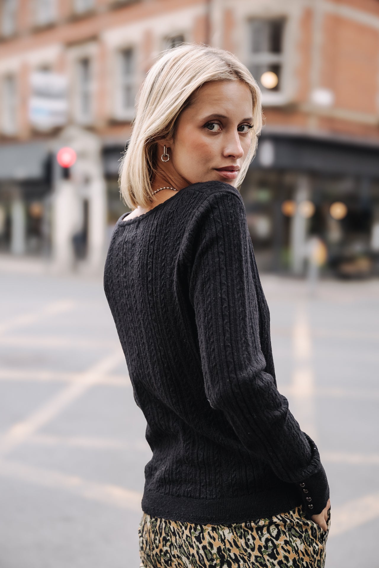 Pull ajusté Femme Praddie black | Freeman T. Porter