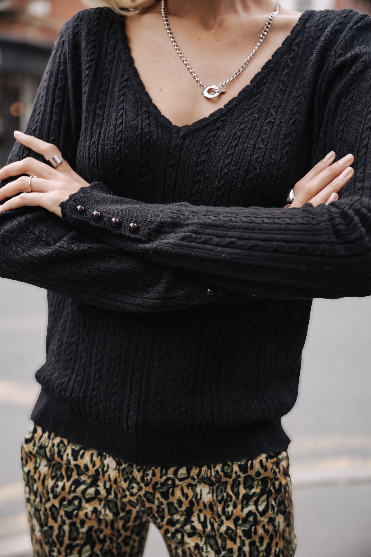 Pull ajusté Femme Praddie black | Freeman T. Porter