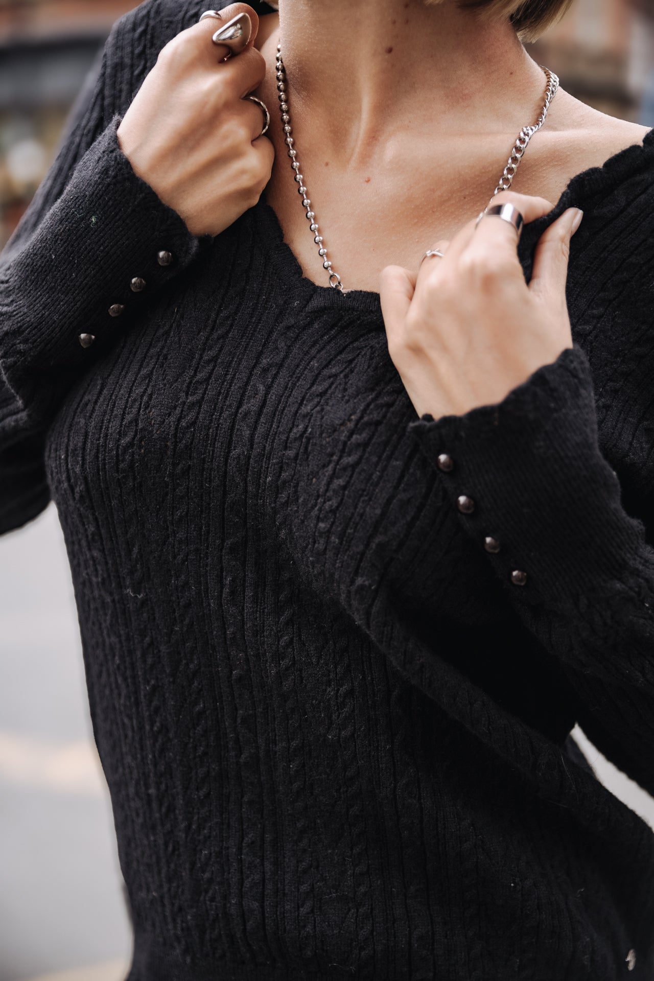 Pull ajusté Femme Praddie black | Freeman T. Porter