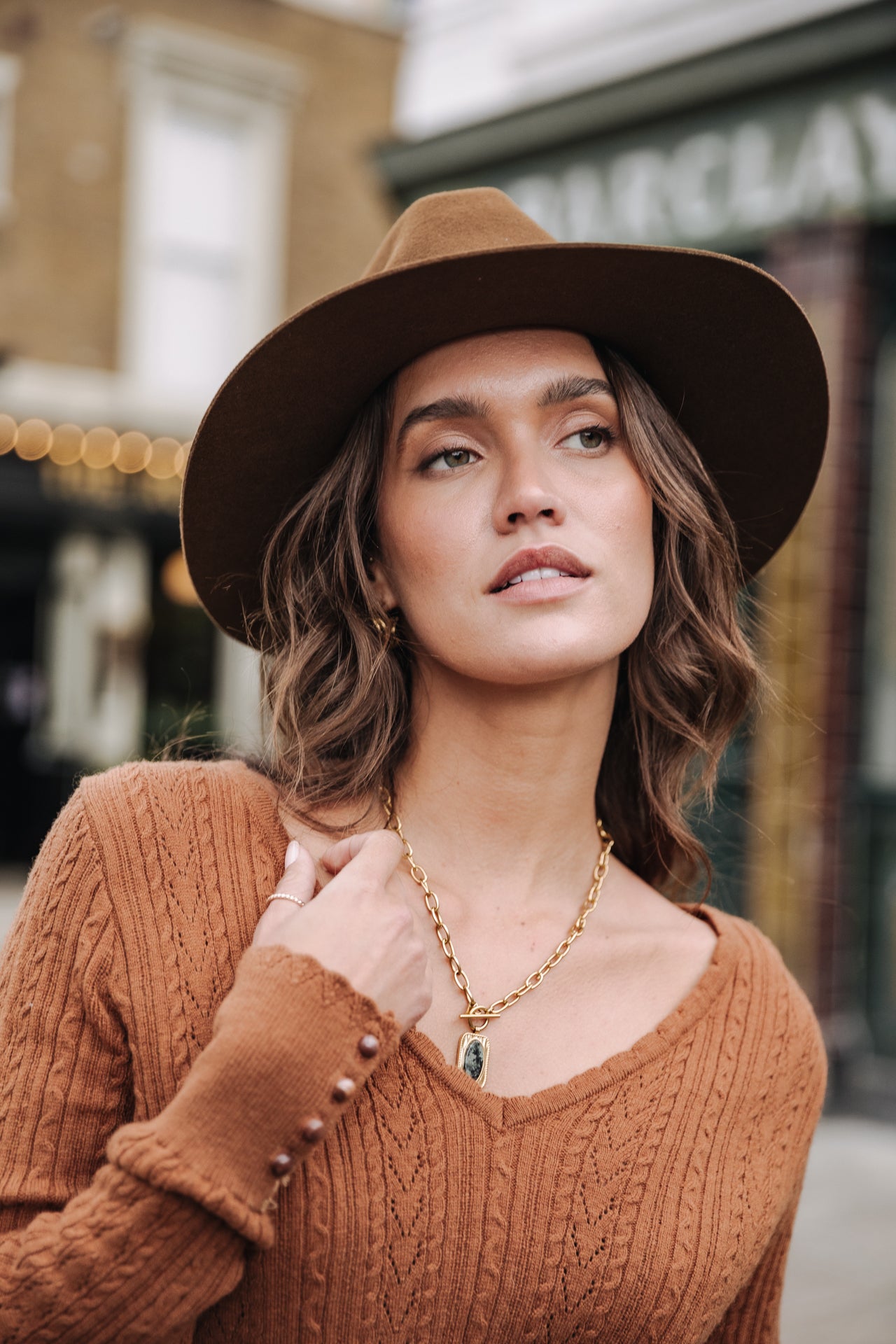 Pull ajusté Femme Praddie mocha bisque | Freeman T. Porter