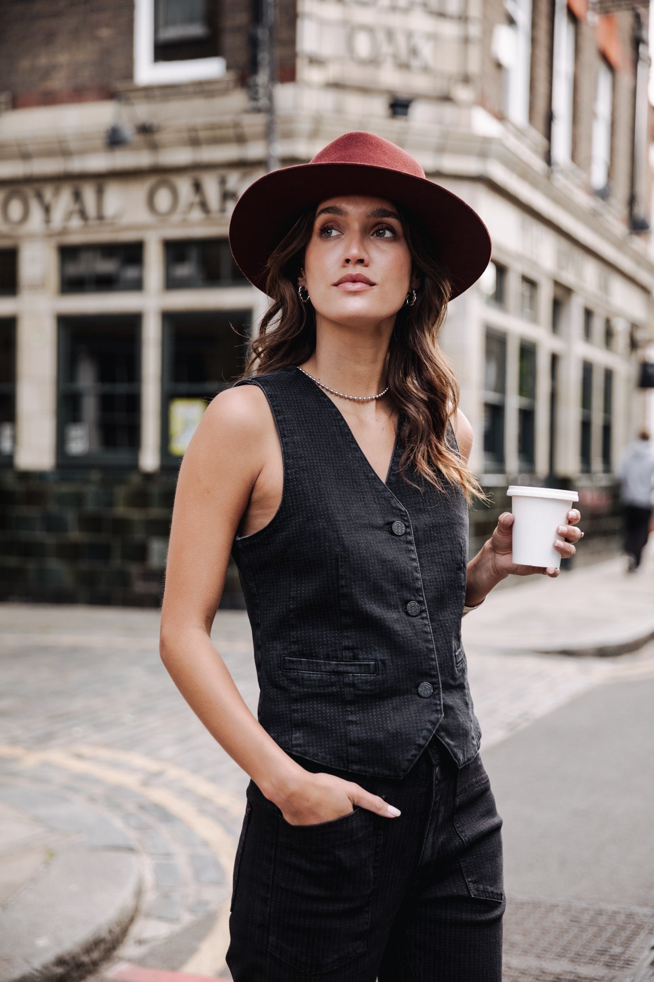 Gilet Femme Gladys bologna stripe | Freeman T. Porter