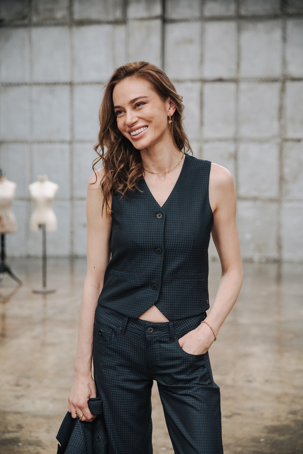 Gilet Femme Gladys Lawlands peacoat | Freeman T. Porter