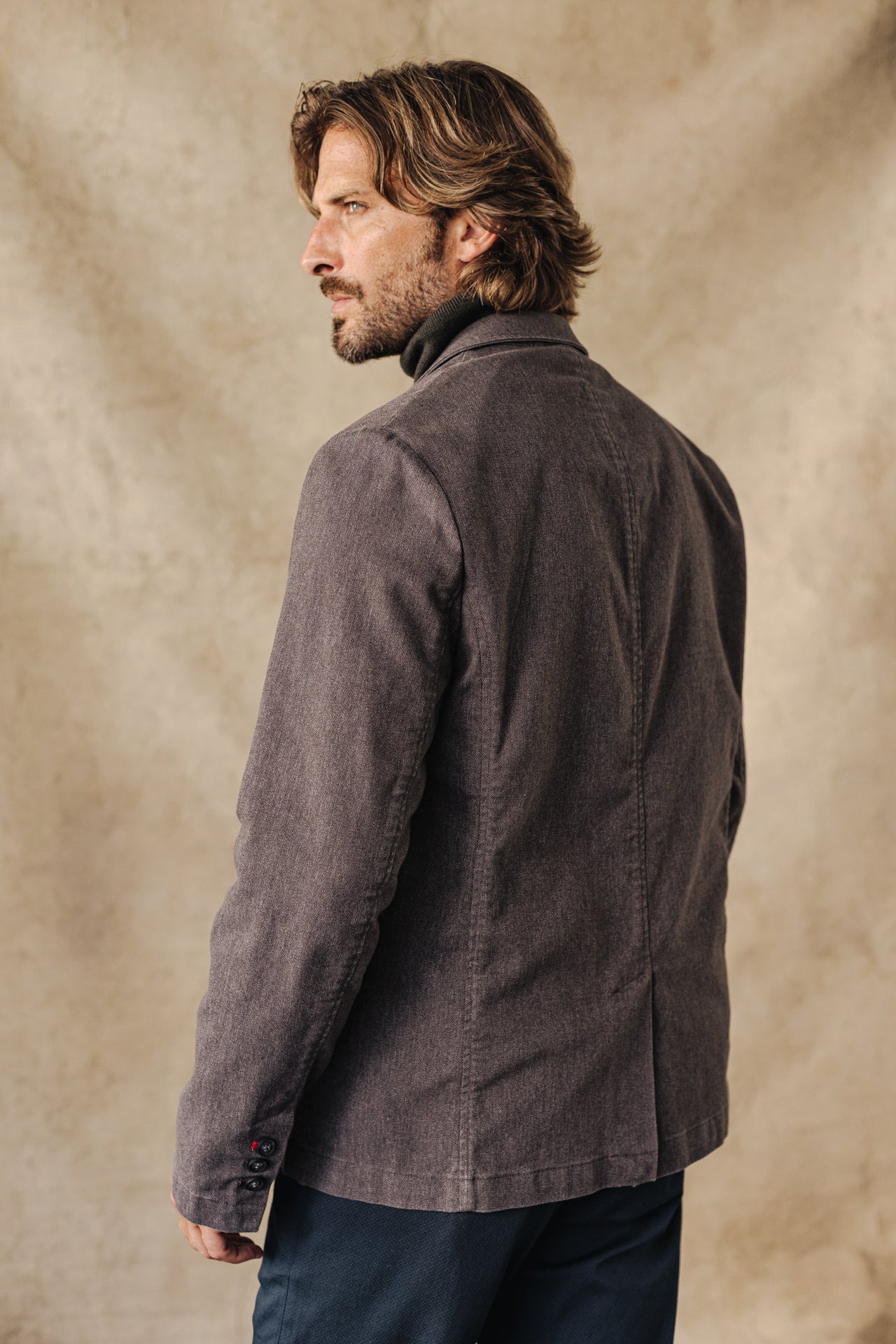 Blazer coupe classique Unisex Barry Herring anthra | Freeman T. Porter