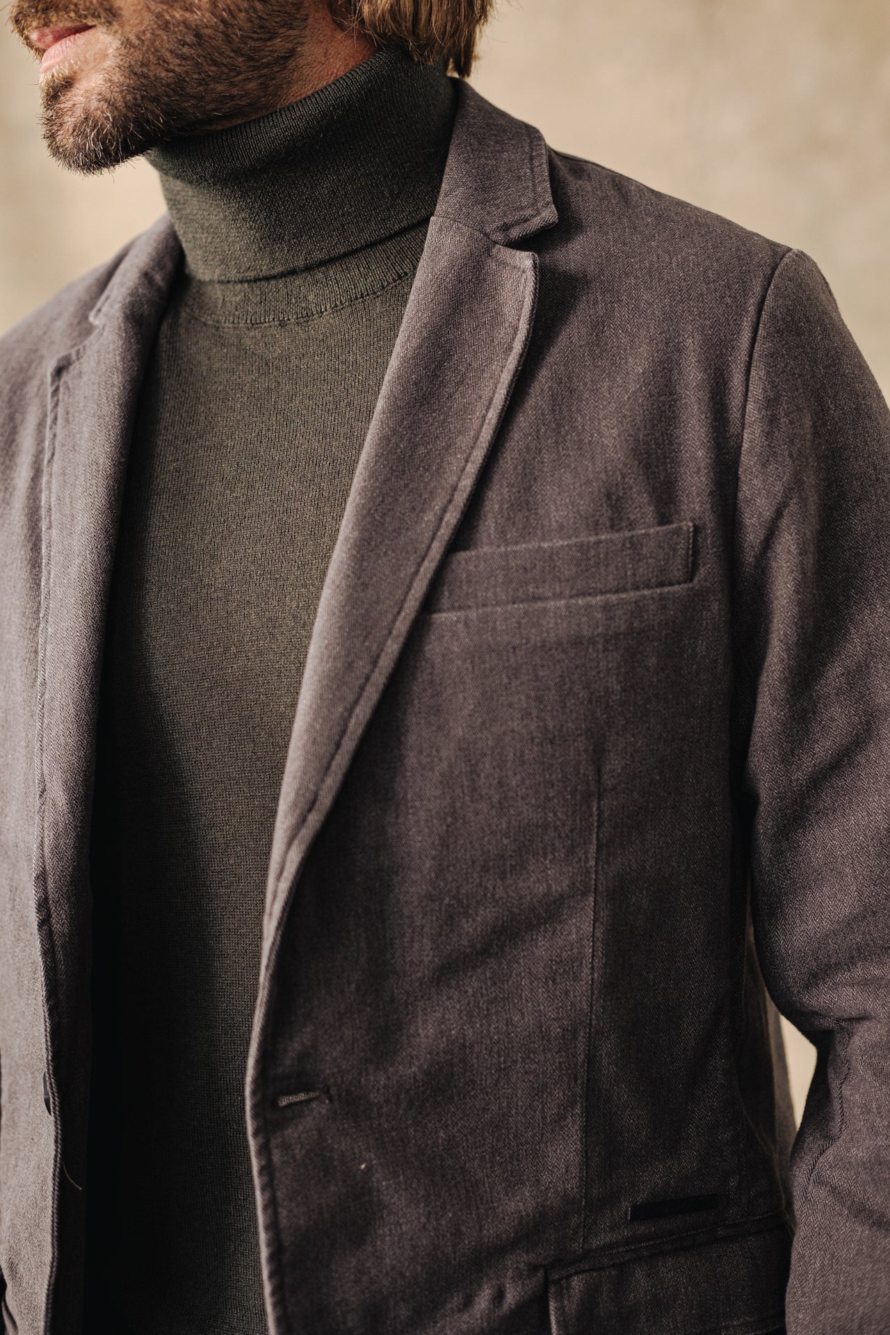 Blazer coupe classique Unisex Barry Herring anthra | Freeman T. Porter