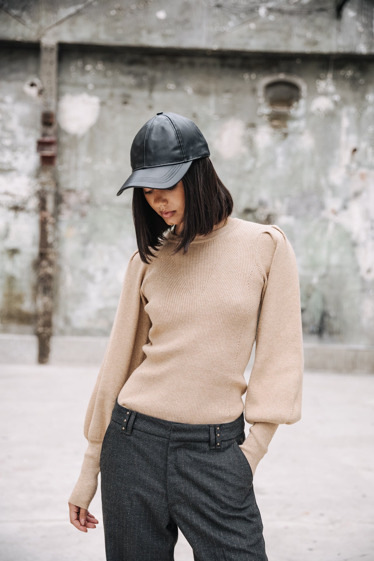 Pull ajusté Femme Pristie Lurex gold | Freeman T. Porter