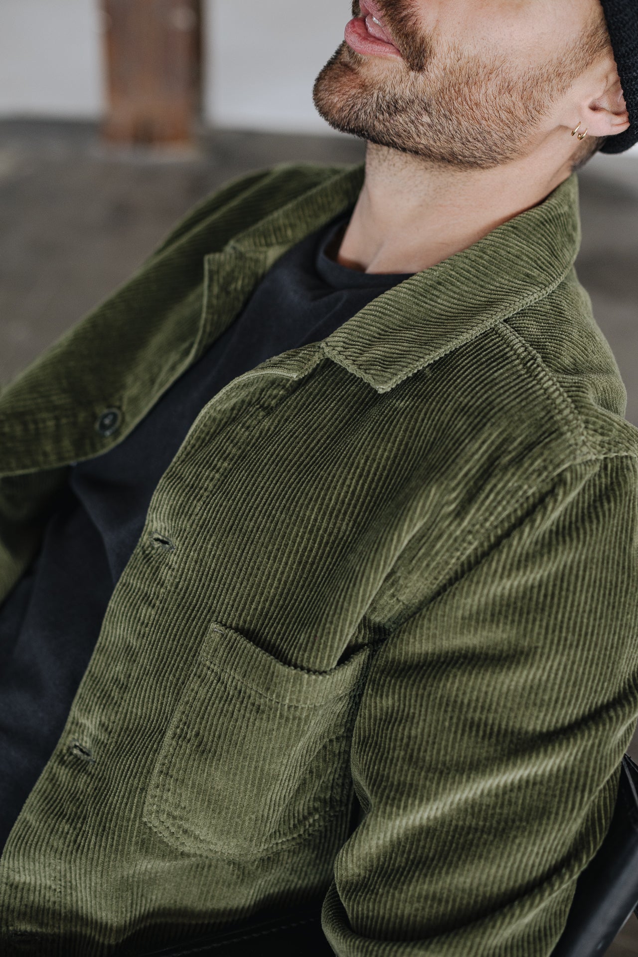 Veste Workwear Unisex Barney Fitil deep lichen green | Freeman T. Porter