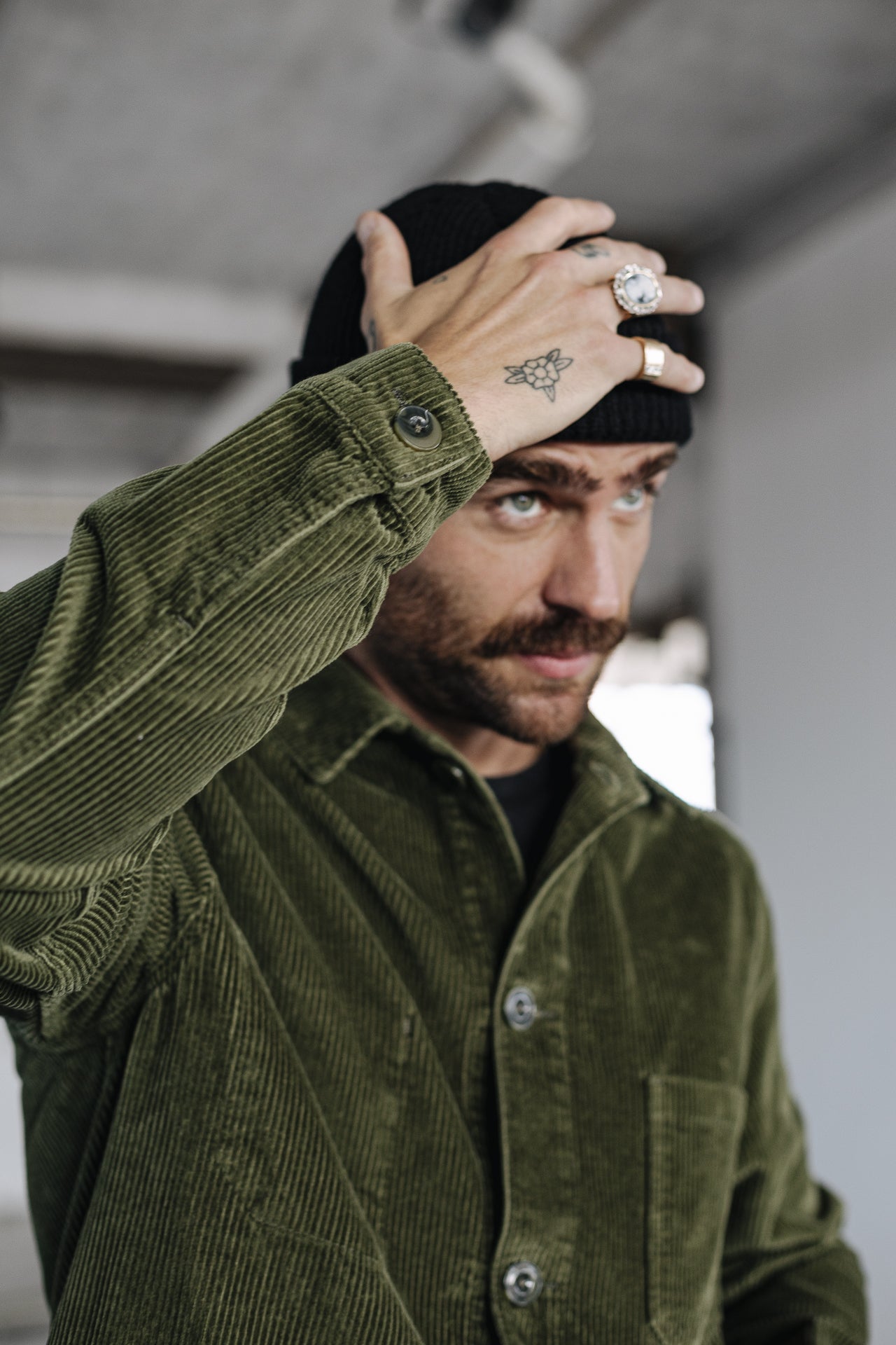 Veste Workwear Unisex Barney Fitil deep lichen green | Freeman T. Porter
