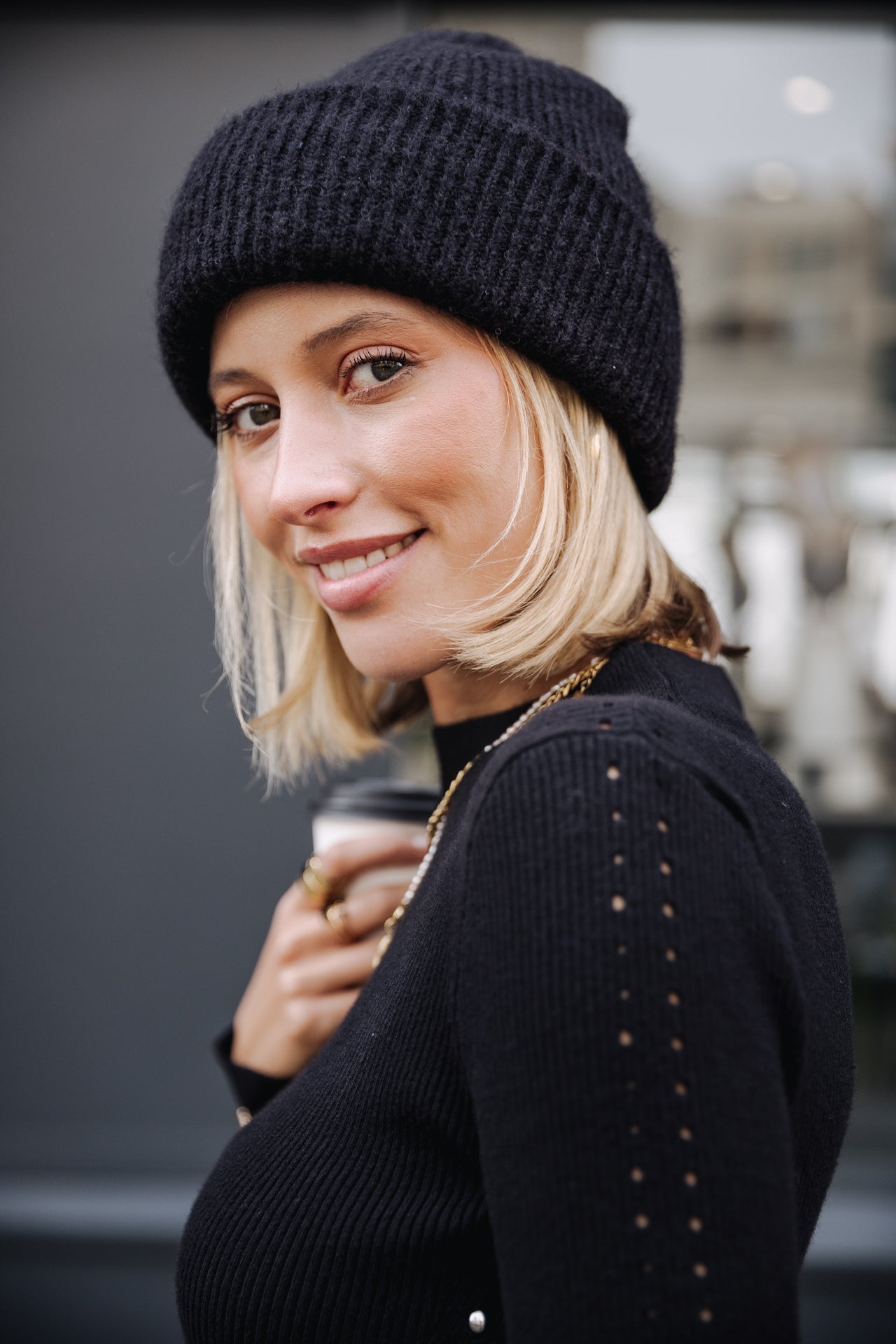 Pull manches longues Femme Philona black | Freeman T. Porter