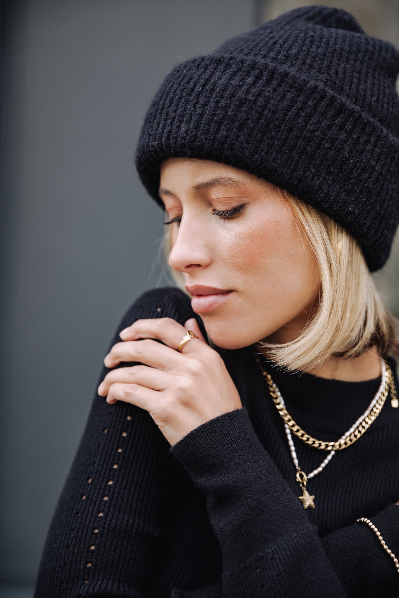 Pull manches longues Femme Philona black | Freeman T. Porter