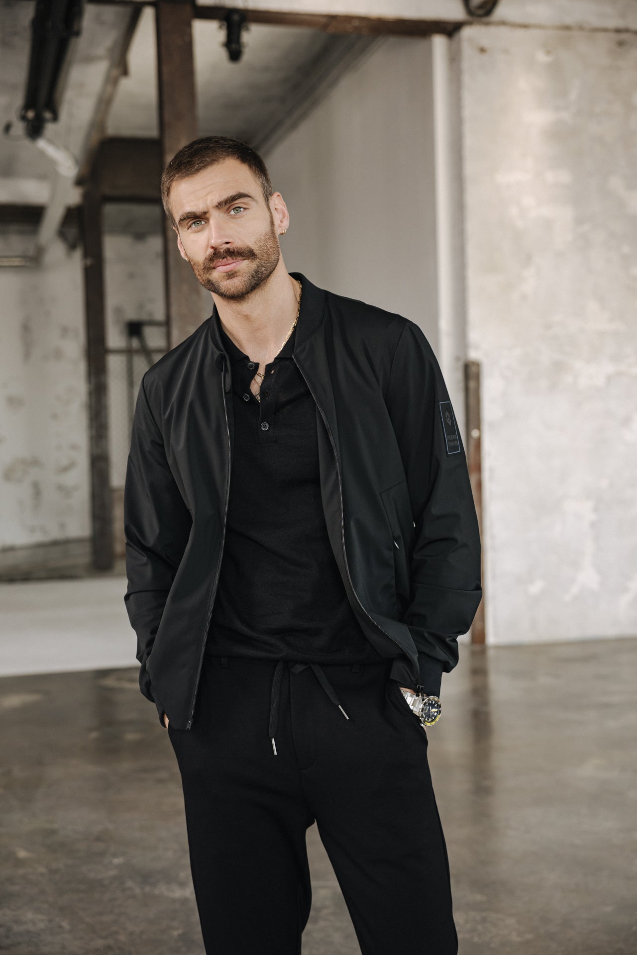 Veste bomber Homme Nelson black | Freeman T. Porter