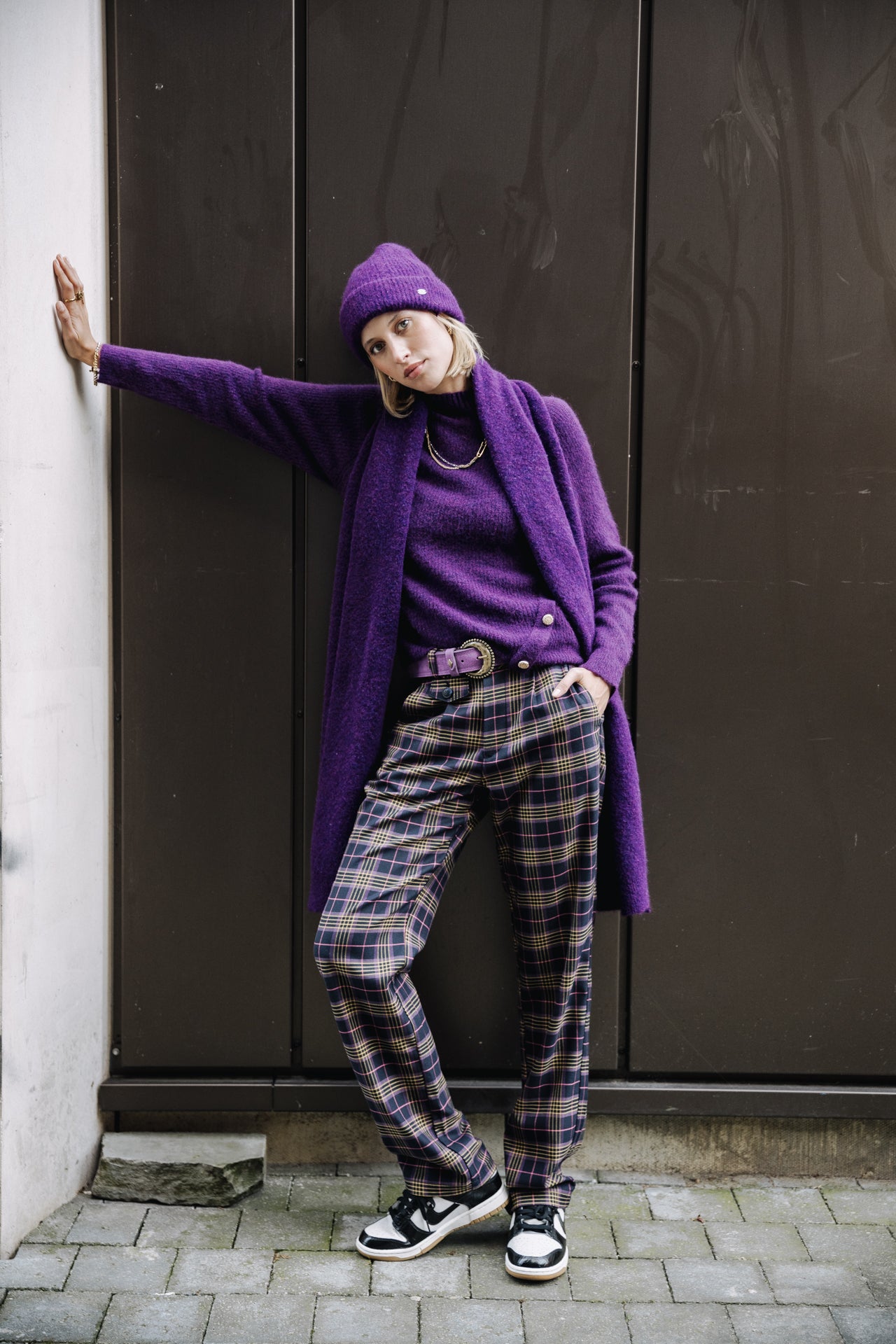 Pull manches longues Femme Princess imperial purple | Freeman T. Porter