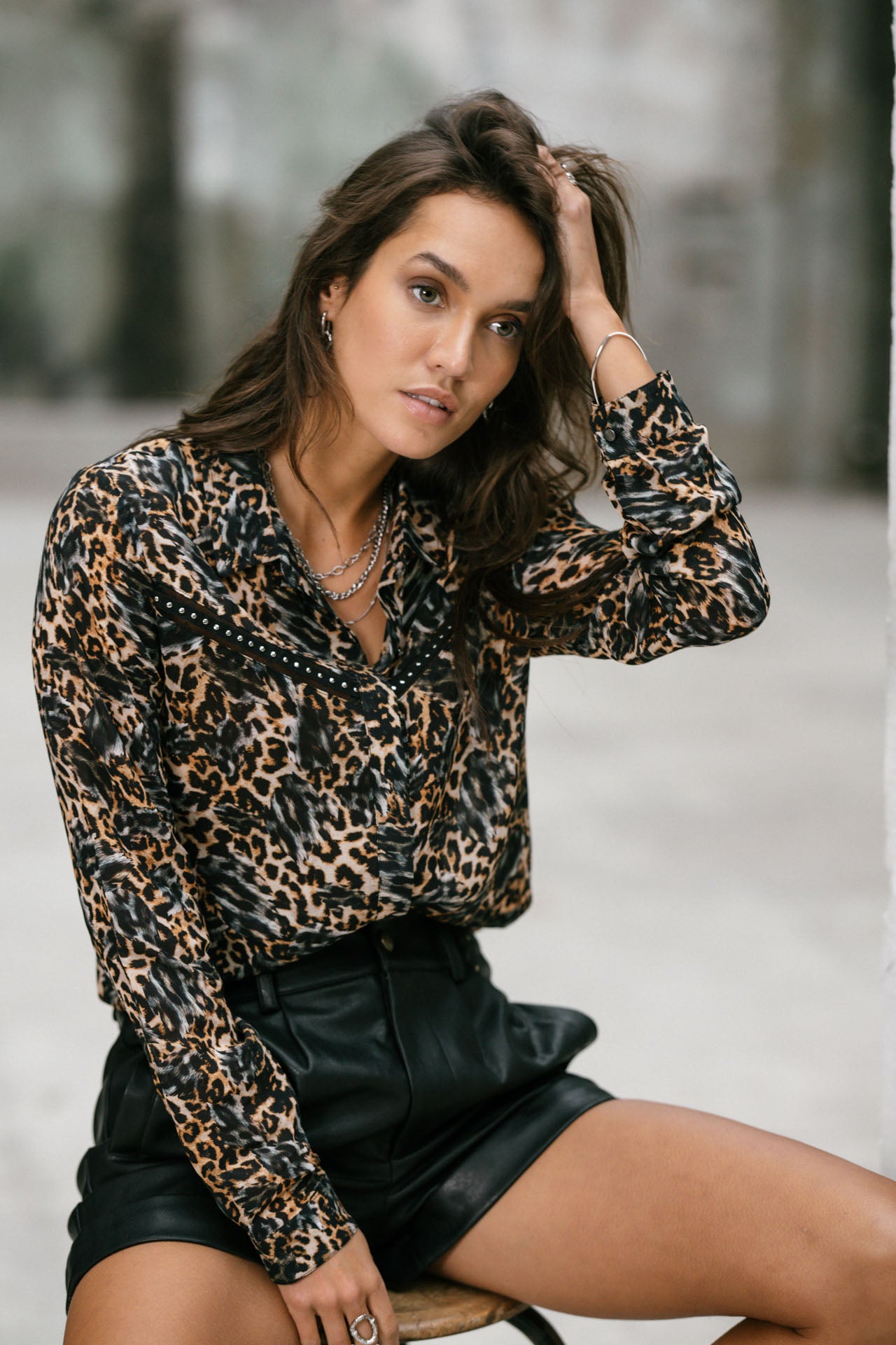 Chemise manches longues Woman Crizia New Leo original | Freeman T. Porter