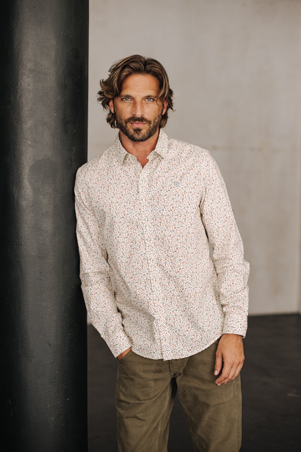 Chemise manches longues Homme Yoris Nauplie original | Freeman T. Porter