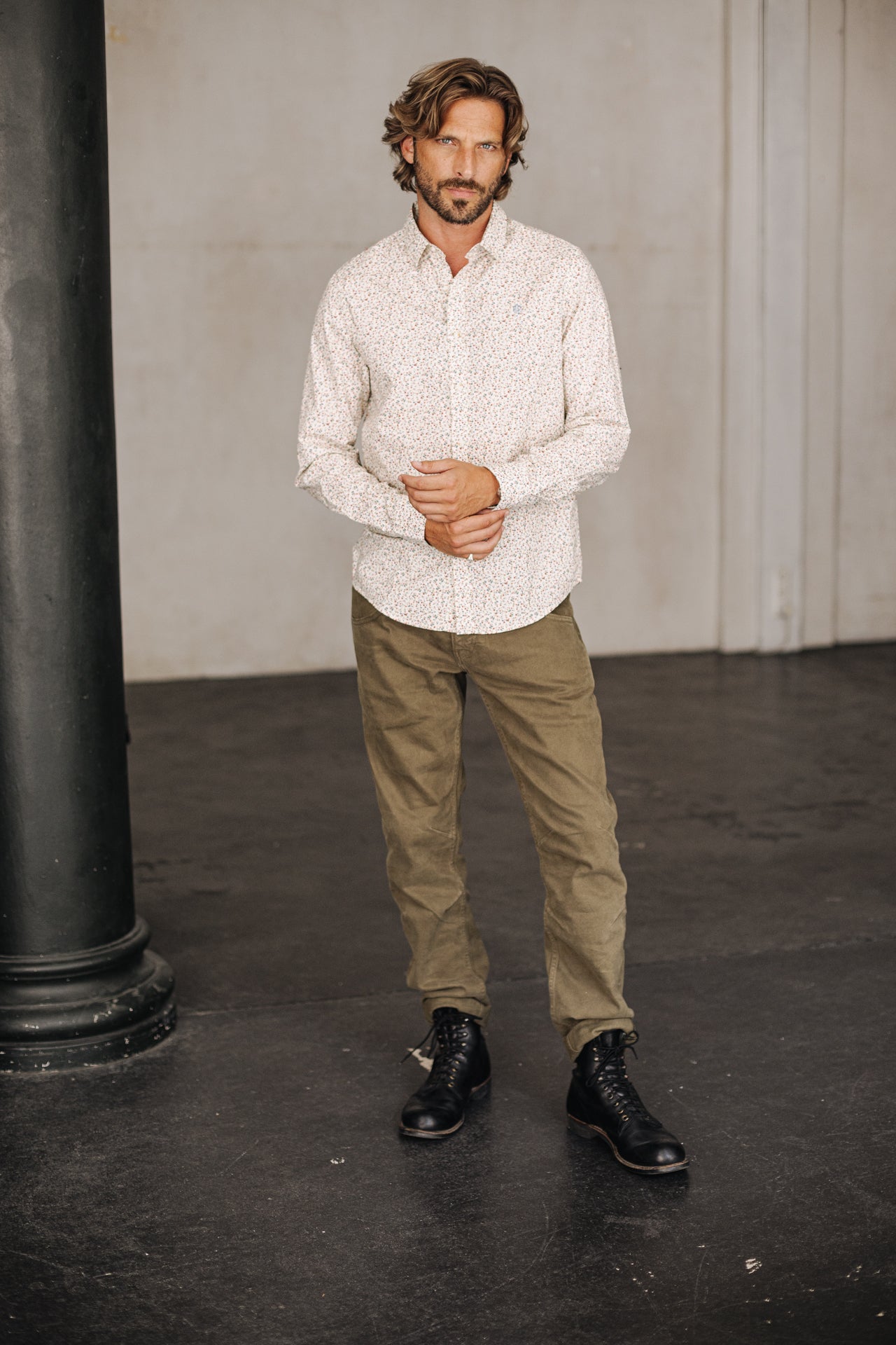 Chemise manches longues Homme Yoris Nauplie original | Freeman T. Porter