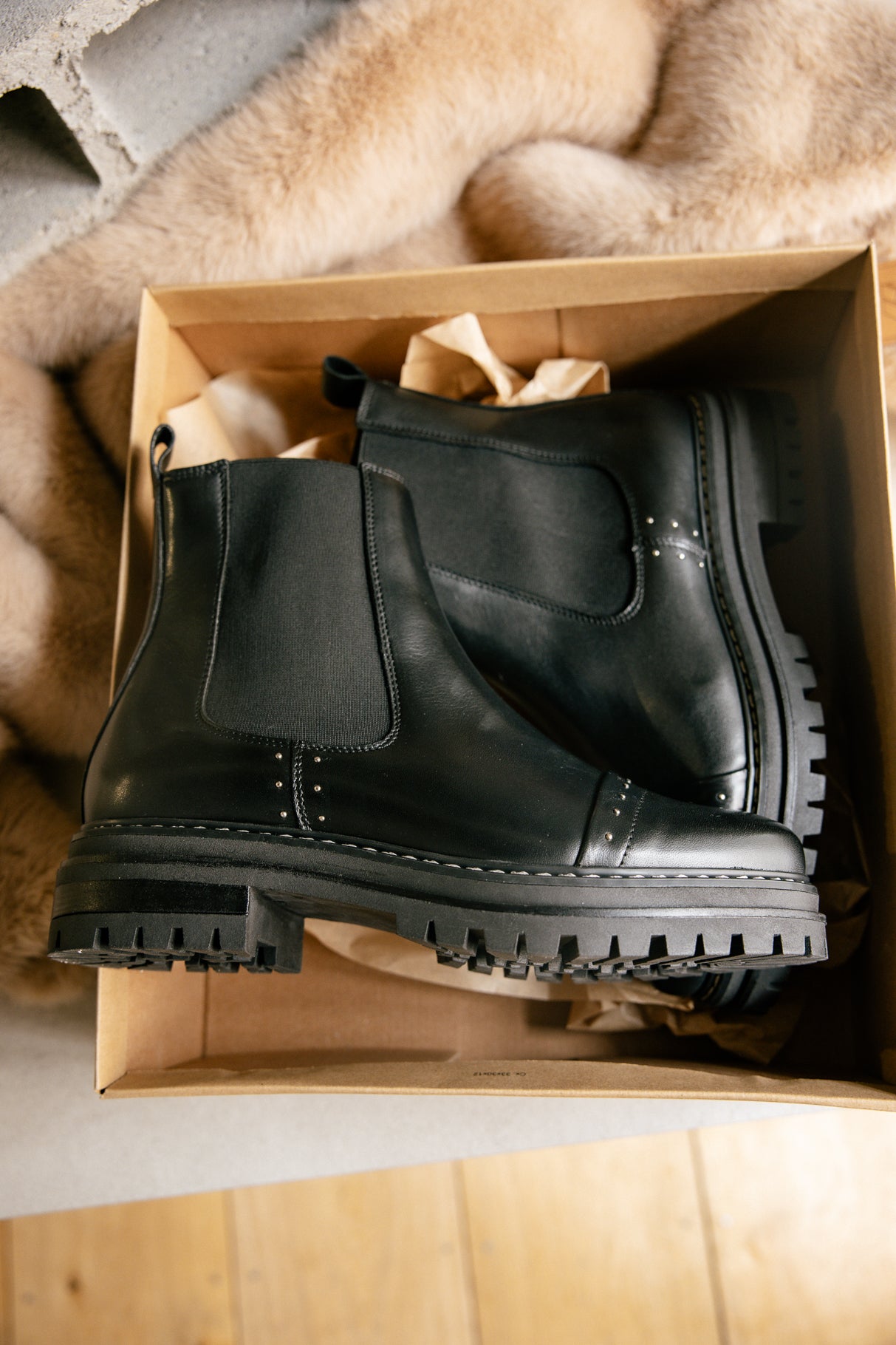 Boots Femme Verena Lisse black | Freeman T. Porter