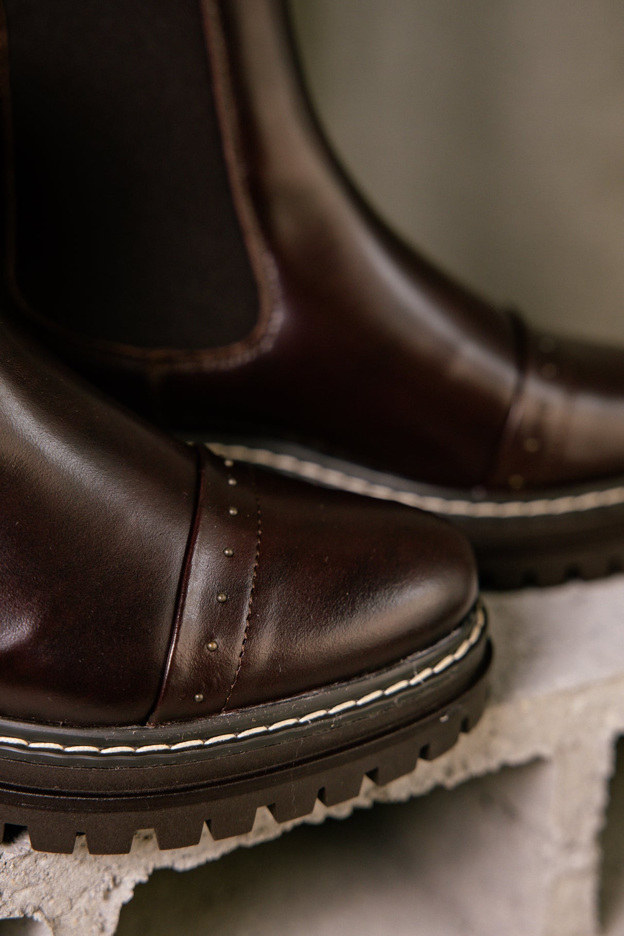 Boots Femme Verena Lisse dark brown | Freeman T. Porter