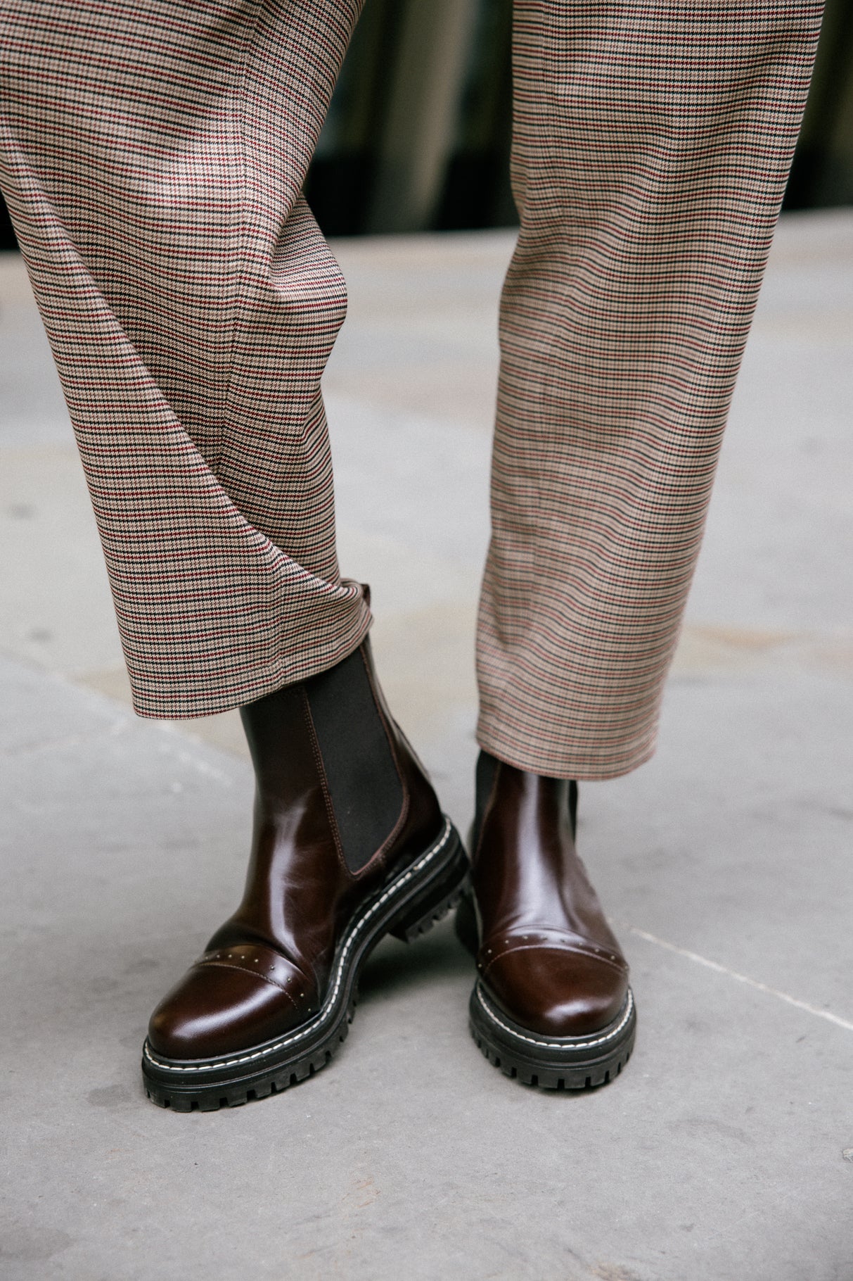 Boots Femme Verena Lisse dark brown | Freeman T. Porter