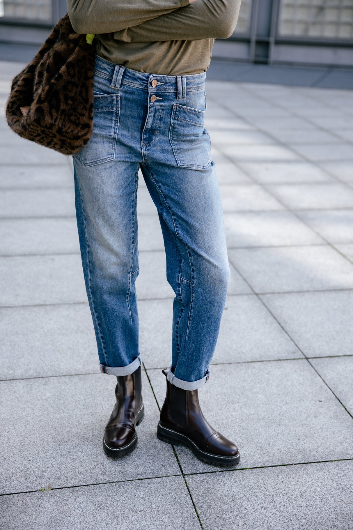 Boots Femme Verena Lisse dark brown | Freeman T. Porter