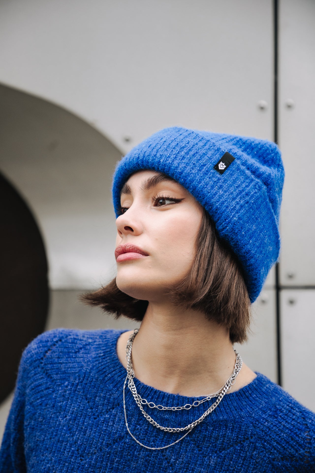 Bonnet Femme Heddie electric blue | Freeman T. Porter