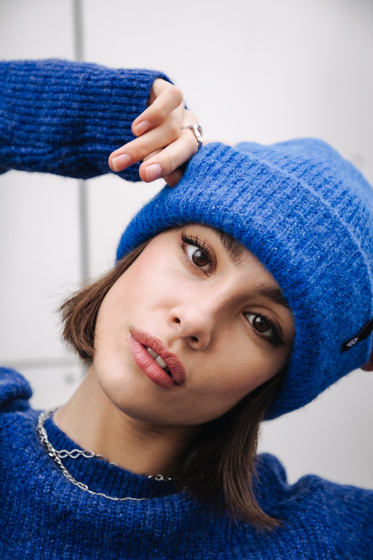 Bonnet Femme Heddie electric blue | Freeman T. Porter