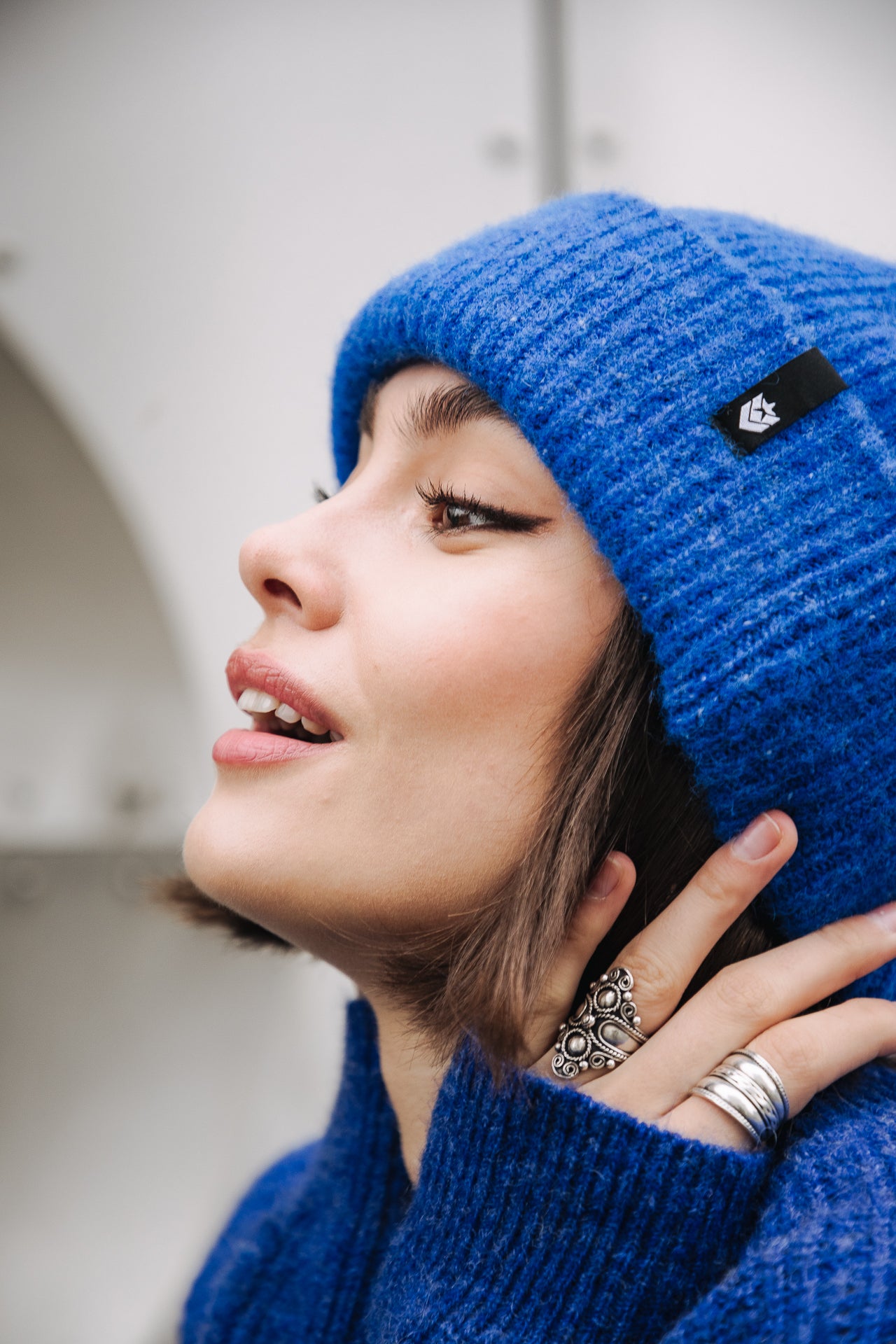 Bonnet Femme Heddie electric blue | Freeman T. Porter