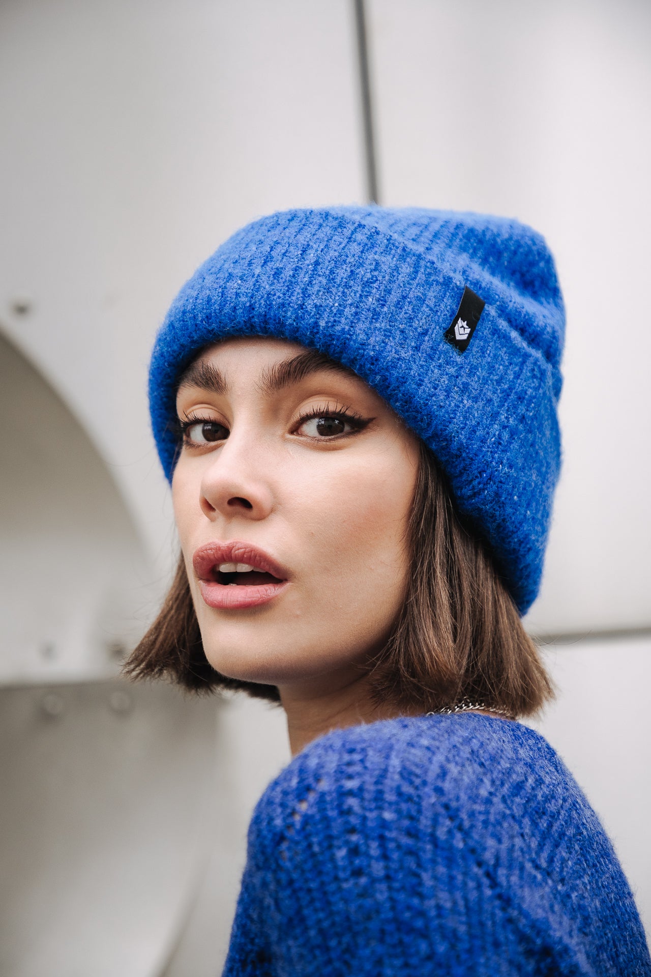 Bonnet Femme Heddie electric blue | Freeman T. Porter
