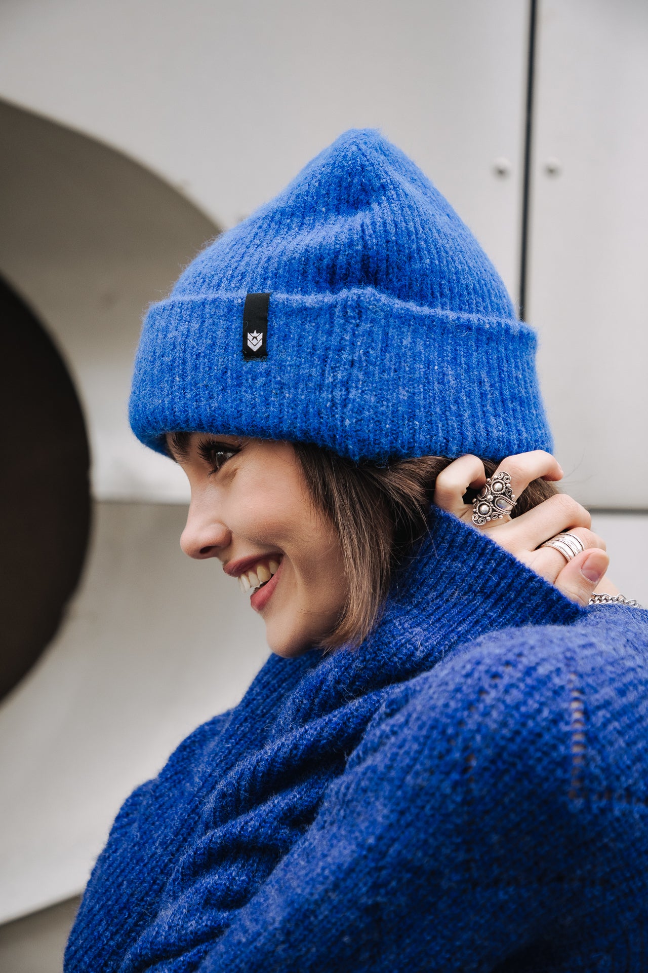 Bonnet Femme Heddie electric blue | Freeman T. Porter