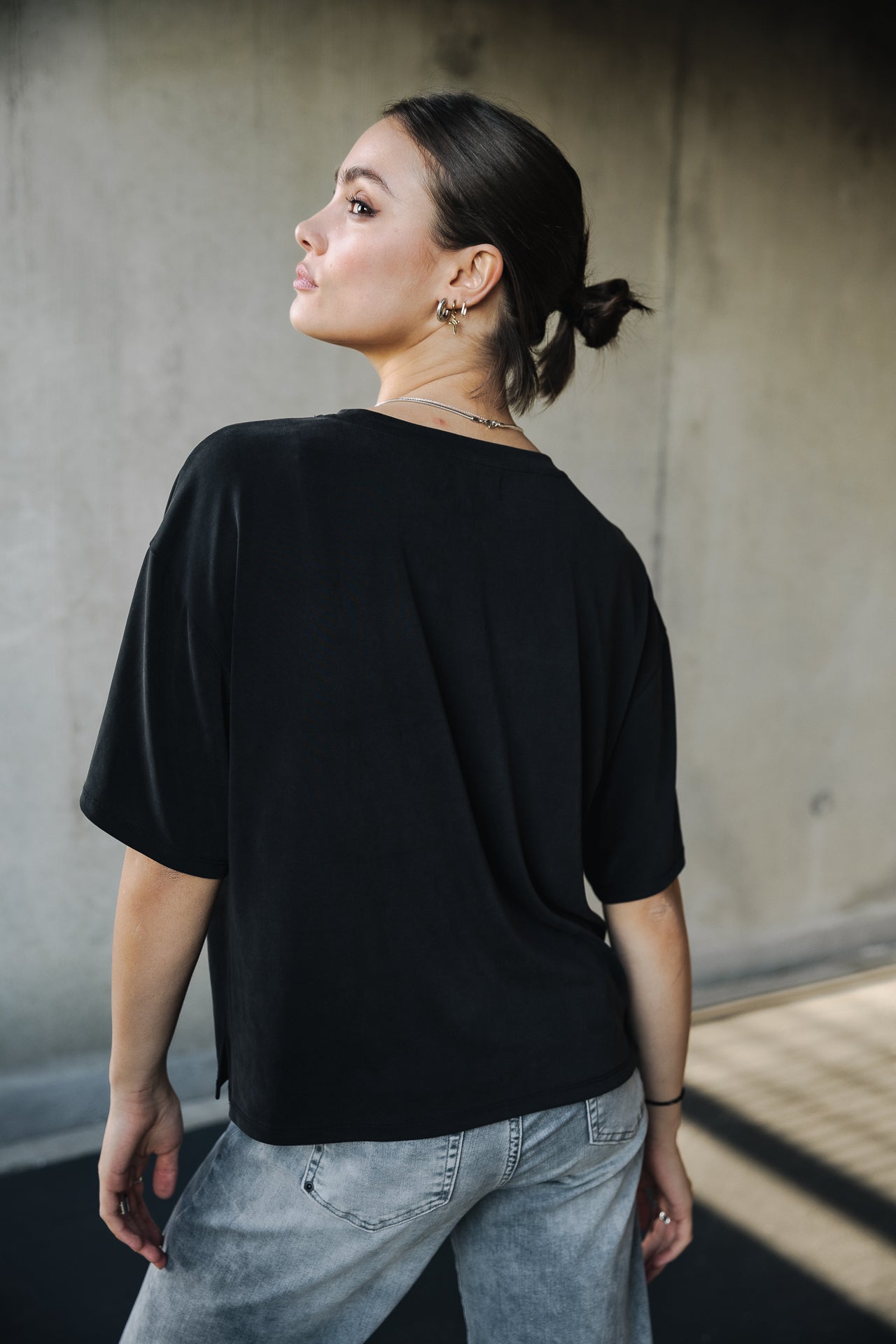T-Shirt manches courtes Woman Trade Artsy black | Freeman T. Porter