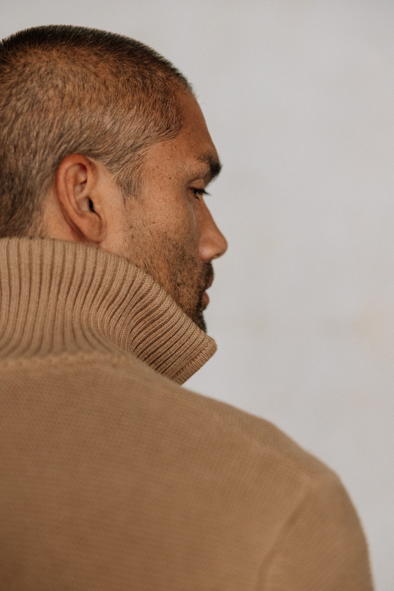 Pull col montant zippé Hombres Gustav Crossing kelp | Freeman T. Porter