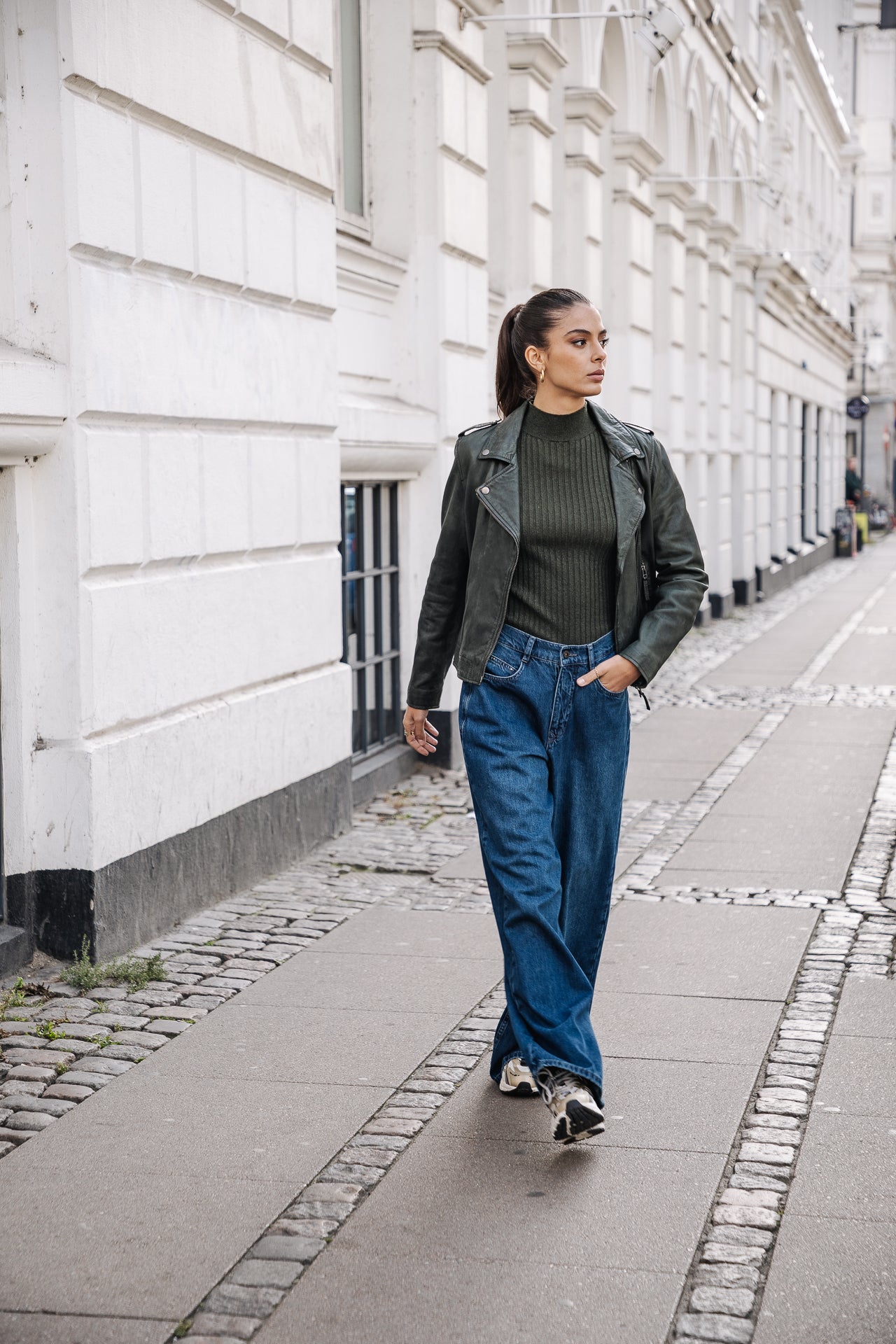 Pull lurex Femme Pryma Lurex forest green | Freeman T. Porter