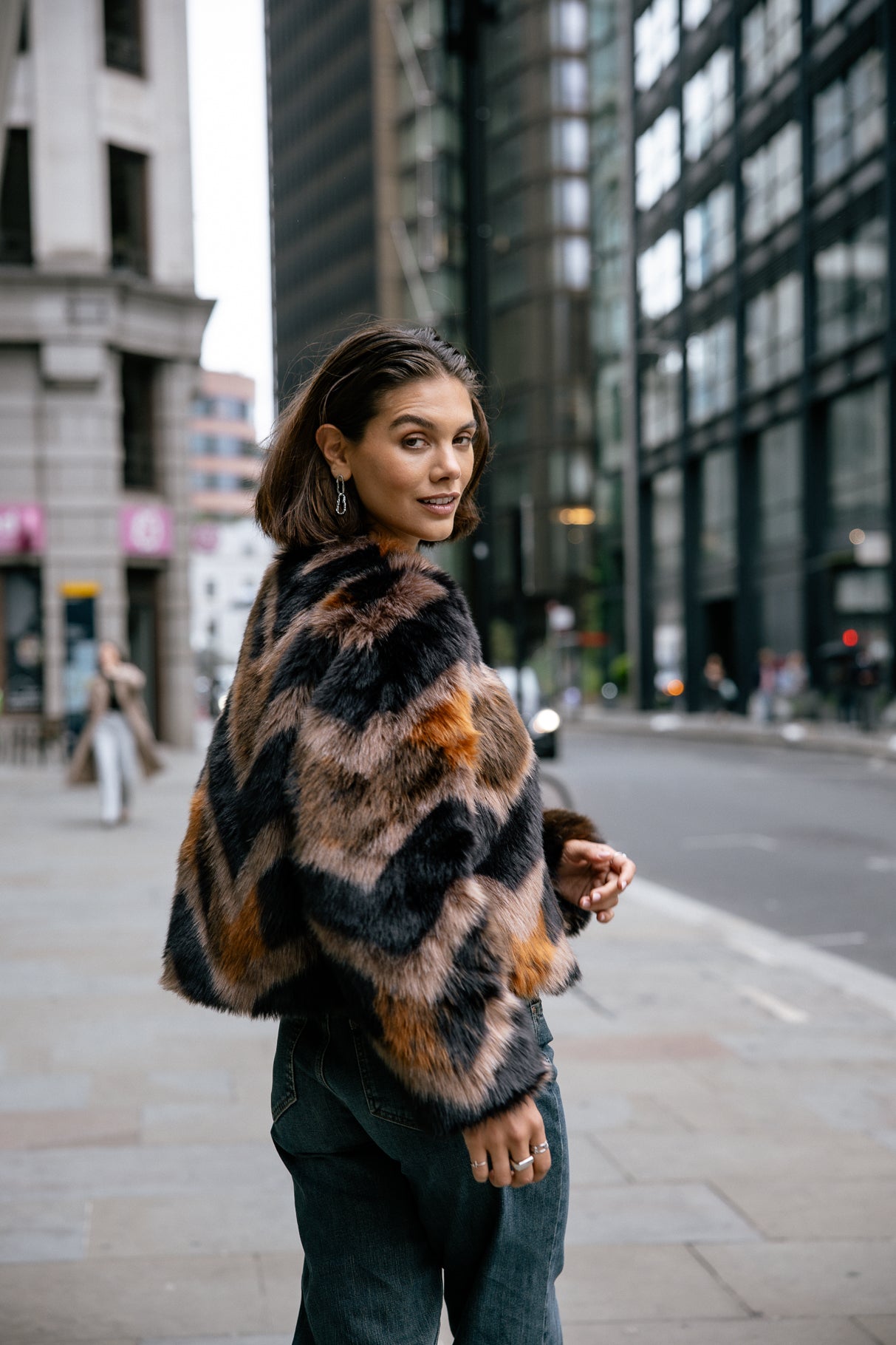 Veste en fourrure Femme Milani Fur original | Freeman T. Porter