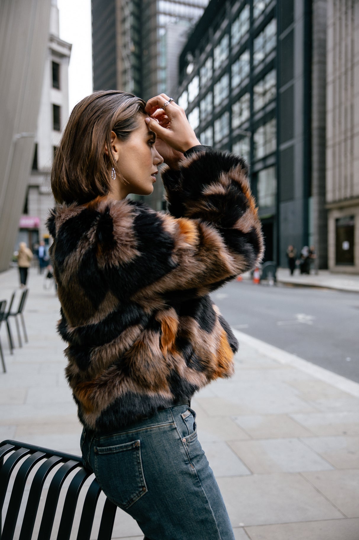 Veste en fourrure Femme Milani Fur original | Freeman T. Porter