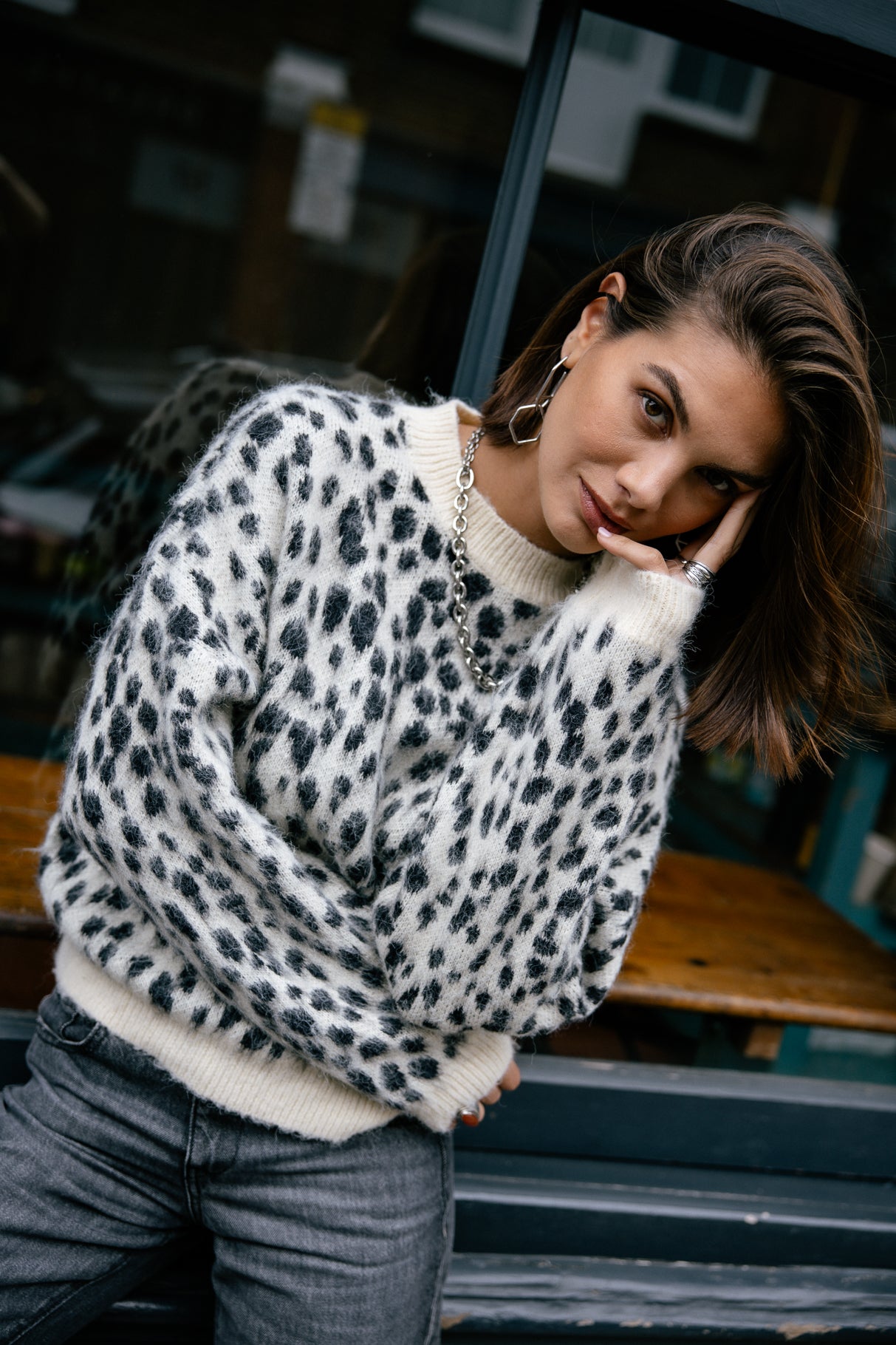 Pull léo Femme Phelix off white | Freeman T. Porter
