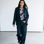Oversized blazer jacket Women Maria Crown navy | Freeman T. Porter