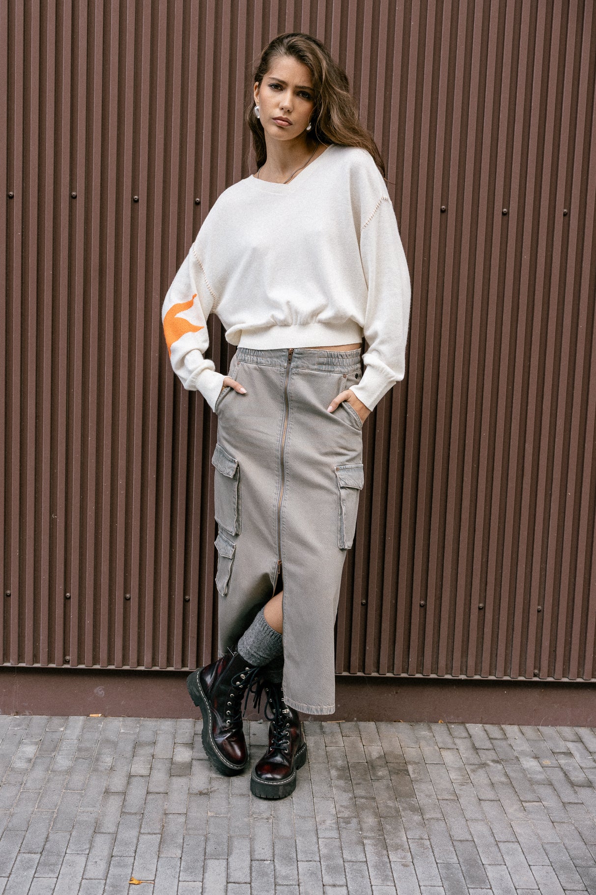 Jupe longue Femme Kiana fenomen | Freeman T. Porter