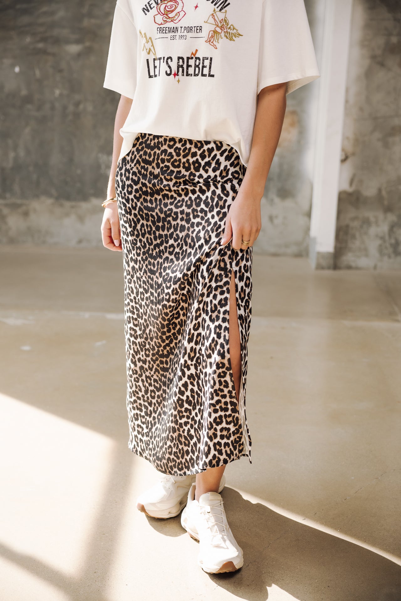 Jupe longue Femme Justelle Leo original | Freeman T. Porter